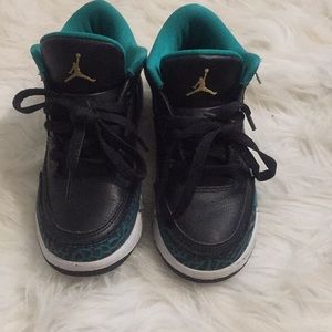 Preschool size 13 boys Jordan sneakers